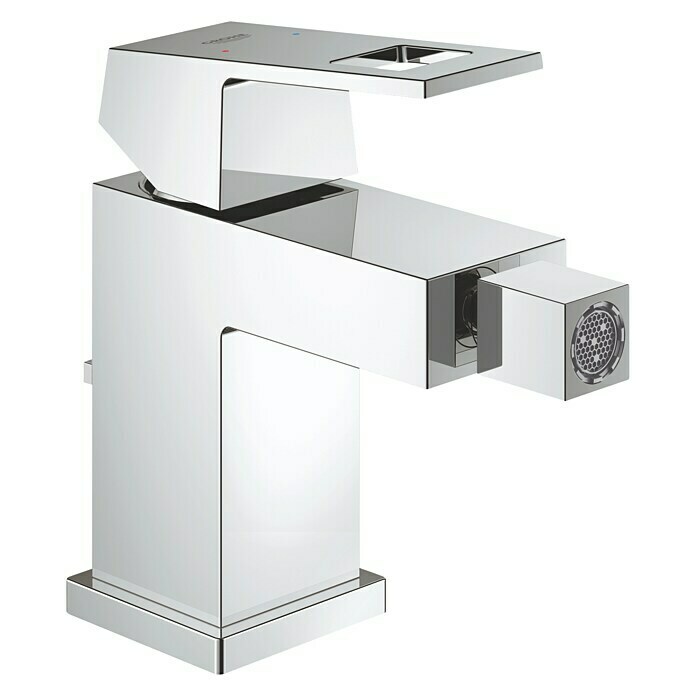 Grohe Eurocube BidetarmaturChrom, Glänzend Front View