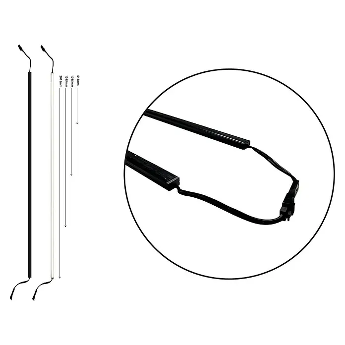 Direct Signs Lichtleiste CCT für Akustikpaneele - Länge: 101,5 cm, Lichtfarbe: Mehrfarbig, 12 W, 24 V - LED-Leisten im Produktdesign. Diese Leuchten sind schlank und modern und bieten eine energieeffiziente Beleuchtung.