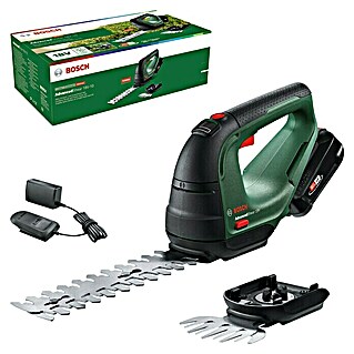 Bosch Power for All 18V Akku-Gras- & Strauchschere AdvancedShear 18V-10 (18 V, Li-Ionen, 1 Akku, Schwertbreite: 10 cm)