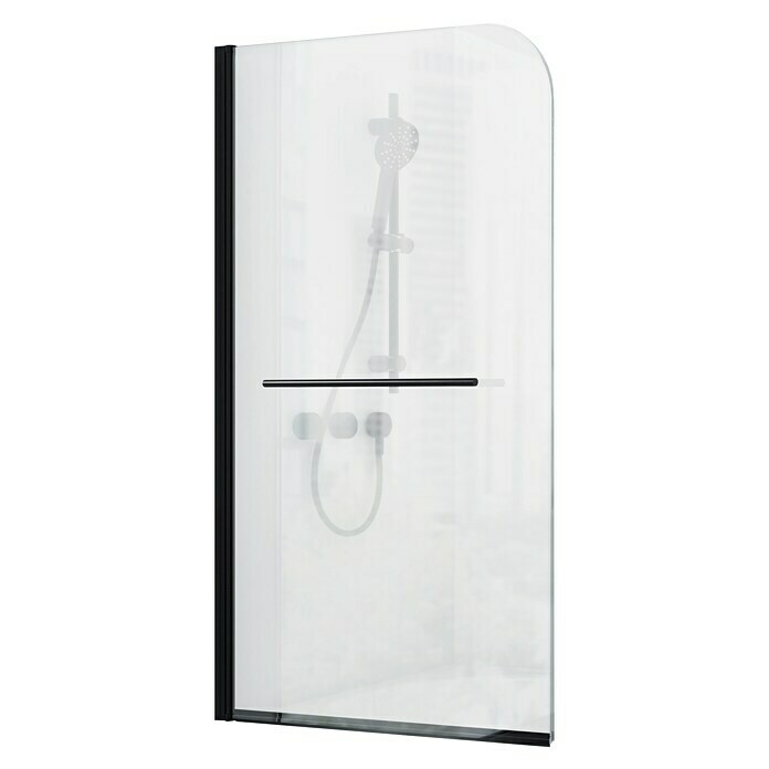 Aurlane Badewannenaufsatz Black Spirit (B x H: 75 x 140 cm, 1 Stk., Schwarz) | BAUHAUS