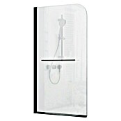 Aurlane Badewannenaufsatz Black Spirit (B x H: 75 x 140 cm, 1 Stk., Schwarz) | BAUHAUS