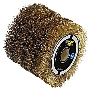 Fartools Cepillo cilíndrico latón (Diámetro: 6 cm, Apto para: Madera)