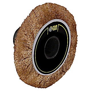 Fartools Cepillo cilíndrico latón (Diámetro: 6,5 cm, Apto para: Madera)