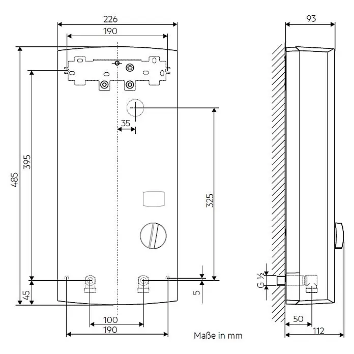 AEG Durchlauferhitzer DDLE LCD2727 kW, Elektronisch