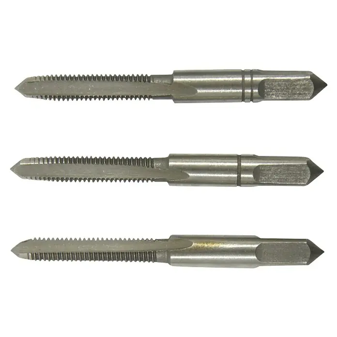 Connex Juego de machos de roscar - M 5, 3 ud. - Juego de machos para roscado interior preciso. Ideal para la metalurgia y las reparaciones, robusto y duradero.