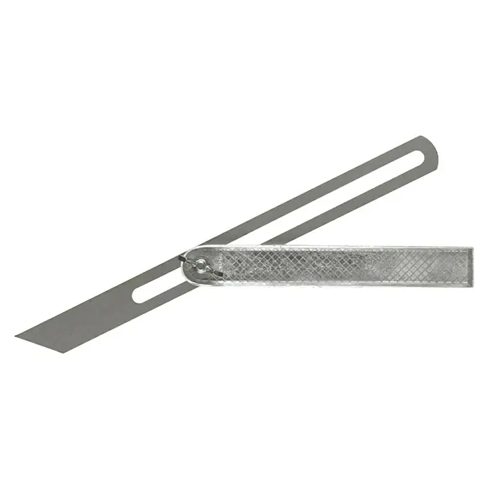 Connex Escuadra deslizante - Largo: 250 mm, Metal - Un bisel ajustable para mediciones precisas y transferencias de ángulo en carpintería y construcción.