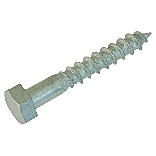 Suki Tornillo para madera con cabeza hexagonal (Ø x L: 6 x 50 mm, Acero, Cabeza hexagonal)