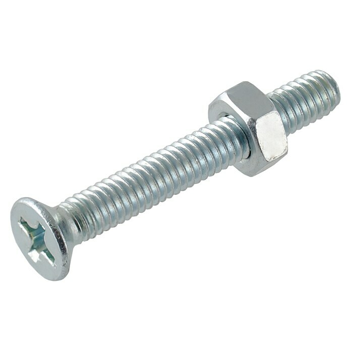 Suki Tornillo de rosca métrica (Ø x L: 2 x 20 mm, Acero, Cabezal avellanado) | BAUHAUS