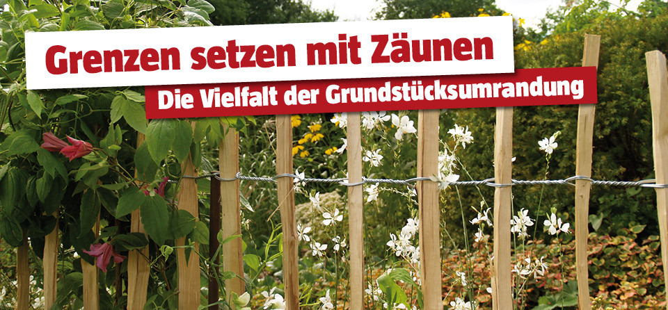 Garten einzäunen