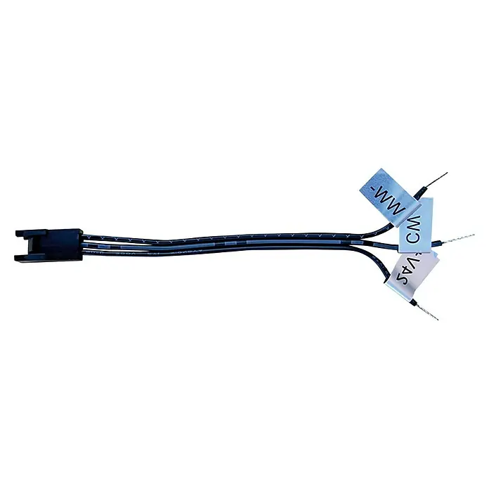 Direct Signs Kabel CCT Controller - Schwarz, 12 cm - Computerstromkabel mit beschrifteten Enden für einfache Installation, ideal für PC-Enthusiasten.
