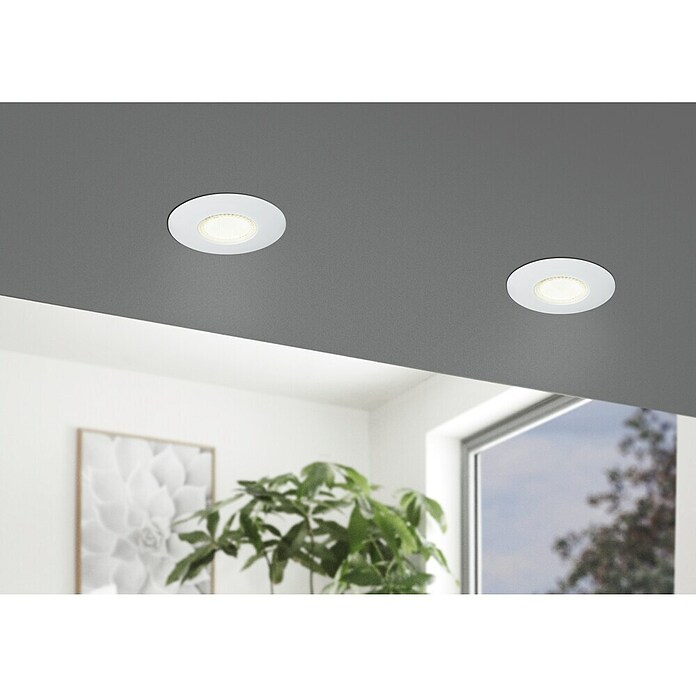 Eglo Led-inbouwspotset MAZUBY-LED 1 Starr (5 W, Wit, Warm wit) | BAUHAUS
