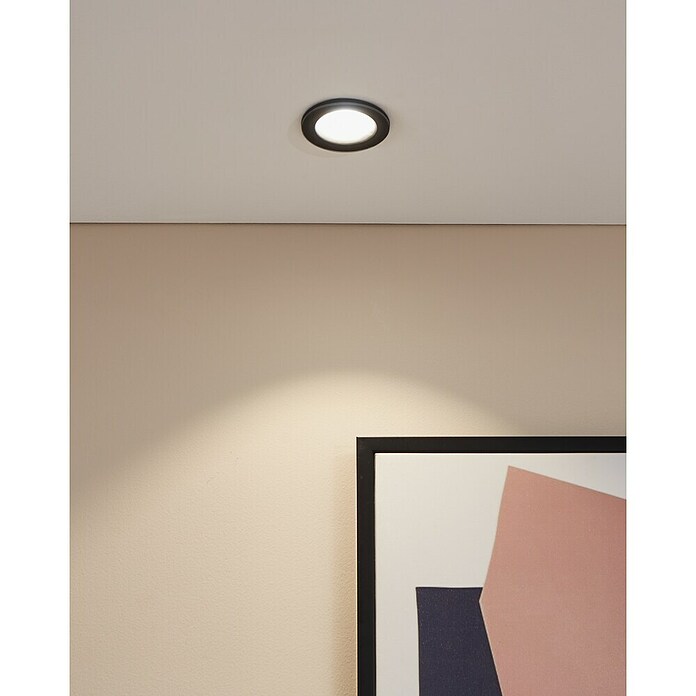 Eglo Led-inbouwspotset SALABATE (18 W, Zwart, Neutraal wit) | BAUHAUS