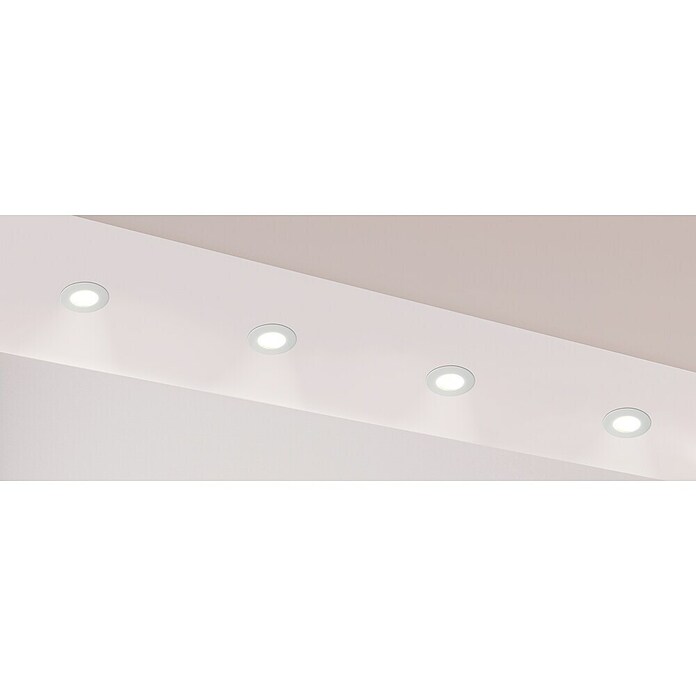 Eglo Set okruglih ugradbenih LED svjetiljki Mazuby-LED 1  (5 W, Bijela, Topla bijela) | BAUHAUS