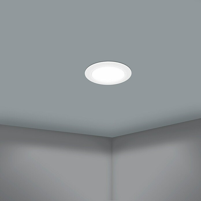 Eglo Set okroglih LED vgradnih svetilk Calogne  (3 W, Ø x V: 8,6 x 4 cm, Bela) | Vgradni žarometi | Reflektorji in žarometi | Svetila | Elektro in svetila | Izdelki | BAUHAUS