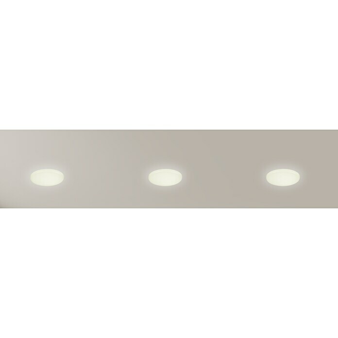 Eglo Ronde led-inbouwverlichting Rapita (4,5 W, Ø x h: 7,5 x 2 cm, Wit, Neutraal wit) | BAUHAUS