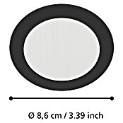 Eglo Led-inbouwspotset CALONGE (3 W, Ø x h: 8,6 x 4 cm, Zwart) | BAUHAUS
