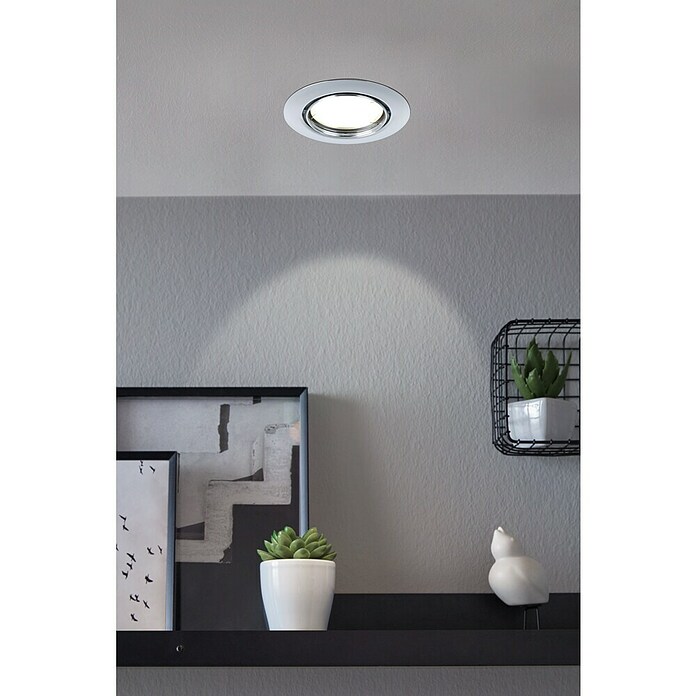 Eglo Set vgradnih svetilk Mazuby  (5 W, Krom, Toplo bela) | Vgradni žarometi | Reflektorji in žarometi | Svetila | Elektro in svetila | Izdelki | BAUHAUS