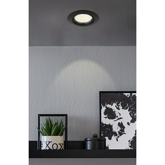 Eglo Set vgradnih svetilk Mazuby  (5 W, Črna, Toplo bela) | Vgradni žarometi | Reflektorji in žarometi | Svetila | Elektro in svetila | Izdelki | BAUHAUS