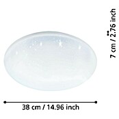 Eglo connect.z LED okrogla stropna svetilka TOTARI-Z  (19,2 W, Ø x V: 380 mm x 7 cm, Bele barve) | 3016 - Deckenleuchte | CACB - Deckenleuchten | CAC - Indoorleuchten | CA - Beleuchtung | C - Elektro | BAUHAUS