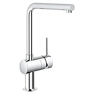 Grohe Spültischarmatur Minta (L-Auslauf, Chrom, Glänzend, Schwenkbar)