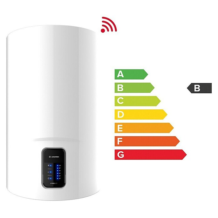 Ariston Termo eléctrico Lydos WIFI (100 l, 1.500 W, Montaje en la pared) | BAUHAUS