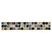 Fliesenbordüre YBO 1088 (30 x 4,8 cm, Mix Blau/Beige/Braun, Glänzend) | BAUHAUS