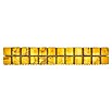 Fliesenbordüre Struktur YBO 8GO15 (30 x 4,8 cm, Gold, Glänzend) | BAUHAUS