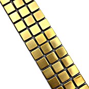 Fliesenbordüre Steel gestrichen YBO 15DG (30 x 4,8 cm, Gold, Glänzend) | BAUHAUS