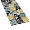 Fliesenbordüre YBO 1088 (30 x 4,8 cm, Mix Blau/Beige/Braun, Glänzend) | BAUHAUS
