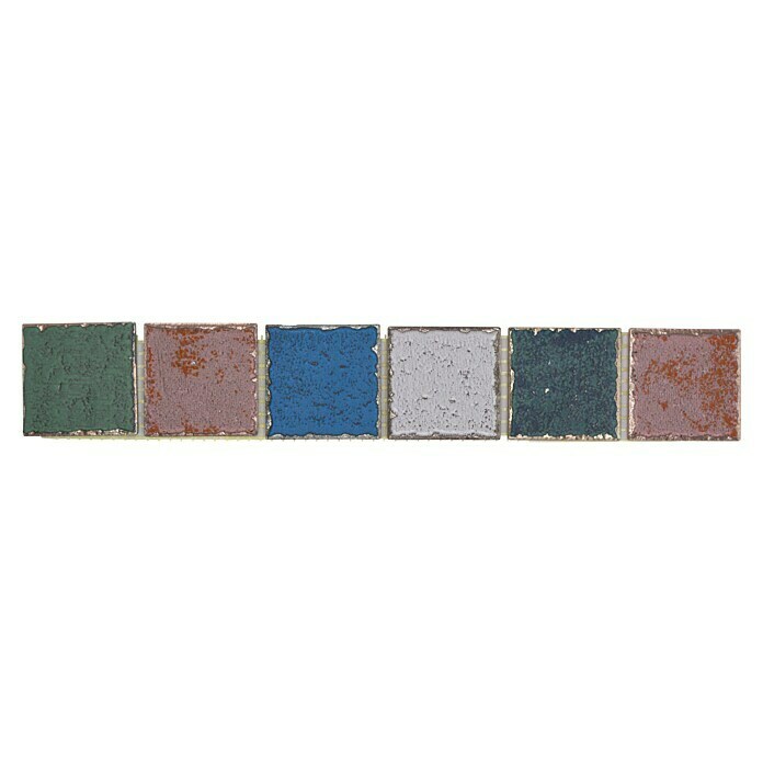 Fliesenbordüre Orient Color YBO CDCUBIS (5 x 31,6 cm, Bunt, Matt) | BAUHAUS