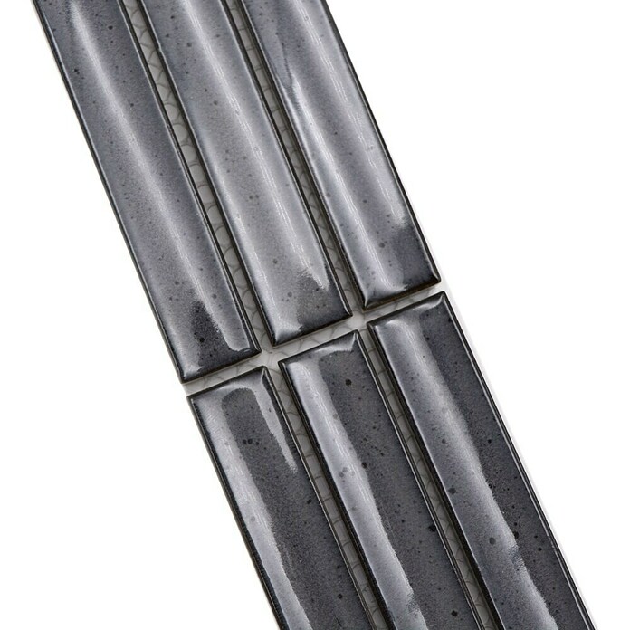 Fliesenbordüre YBO CS26 (6,9 x 29,6 cm, Grau, Glänzend) | BAUHAUS