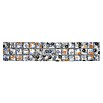 Fliesenbordüre Spring YBO FLOWER (6,1 x 30,5 cm, Mix Weiß, Glänzend) | BAUHAUS