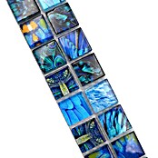 Fliesenbordüre Wildlife YBO WL74 (29,8 x 4,8 cm, Blau, Glänzend) | BAUHAUS