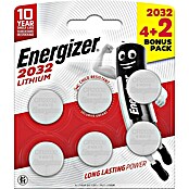 Energizer Knopfzelle (Lithium, CR2032, 3 V, 6 Stk.) | BAUHAUS