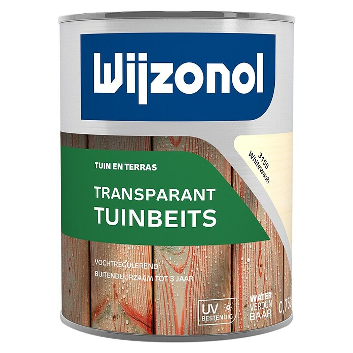 Wijzonol Buitenbeits (White Wash, Mat, 750 ml) | BAUHAUS