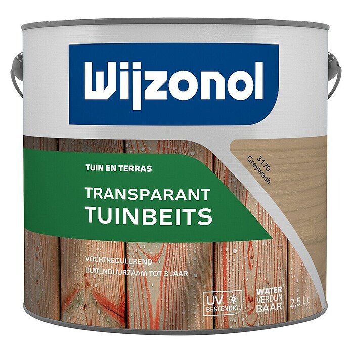 Wijzonol Buitenbeits (Grey Wash, Mat, 2,5 l) | BAUHAUS
