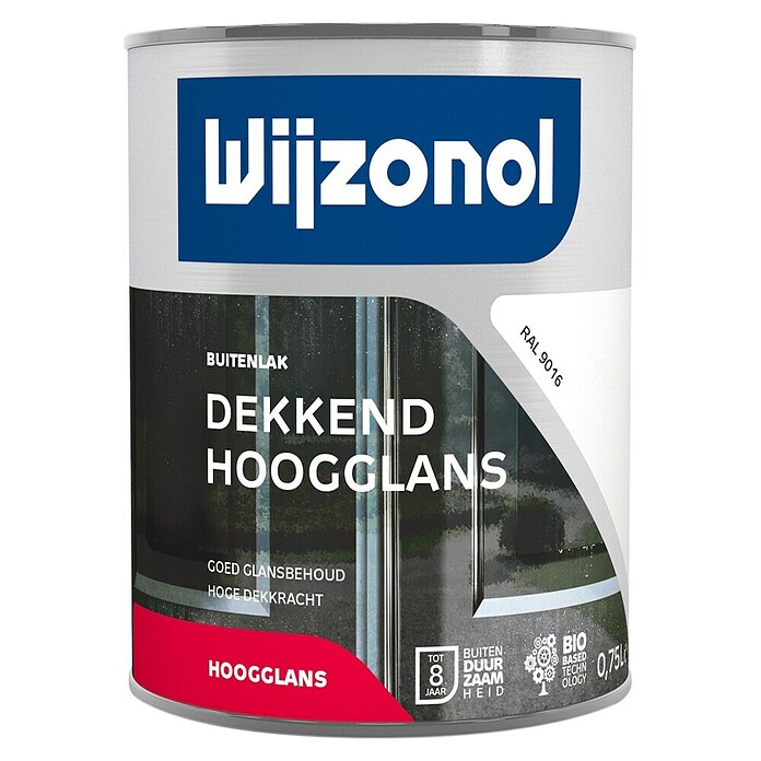 Wijzonol Witte lak (Hoogglans, 750 ml, Kleurtint: RAL 9016) | BAUHAUS