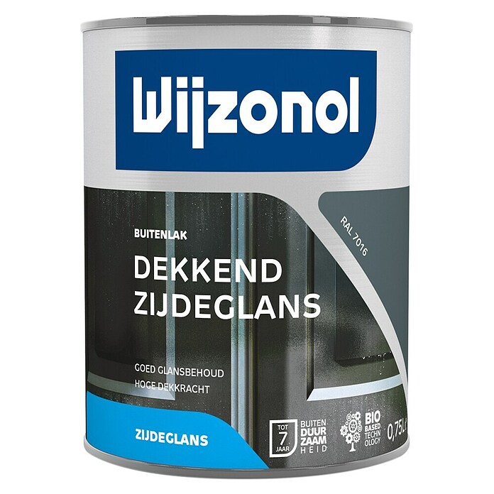 Wijzonol Kleurlak (Antraciet, Zijdeglans, 750 ml) | BAUHAUS