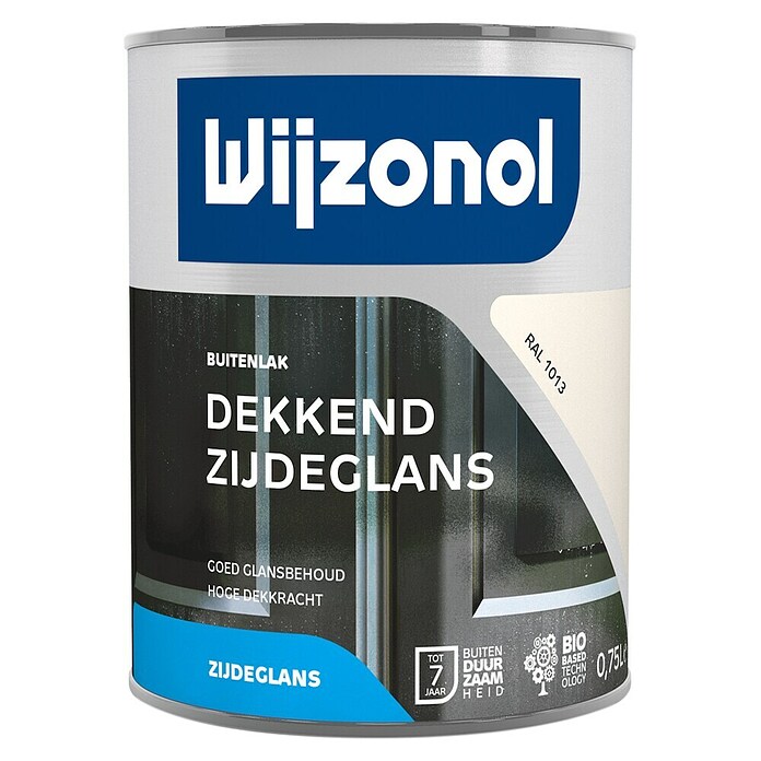 Wijzonol Witte lak (Wit, Zijdeglans, 750 ml, RAL 1013) | BAUHAUS