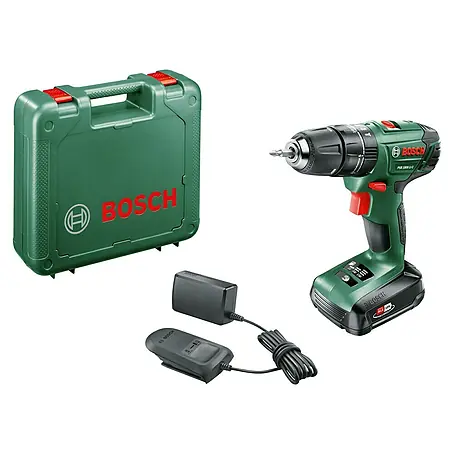 Bosch  Taladro atornillador percutor de batería PSB 1800-Li