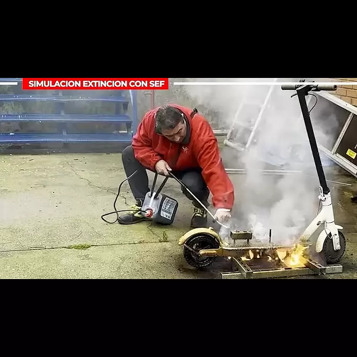 Simonrack Ecofire Extintor de incendios Home - 1 l - Ecofire
