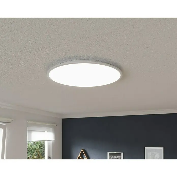 Tween Light LED-Panel rund RC-CCT-DIM - 41 W, Ø x H: 80 x 5 cm, Weiß, Mehrfarbig - Moderne LED Deckenleuchte in Weiß. Die Leuchte sorgt für helles, angenehmes Licht im Raum und ist ein echter Hingucker.