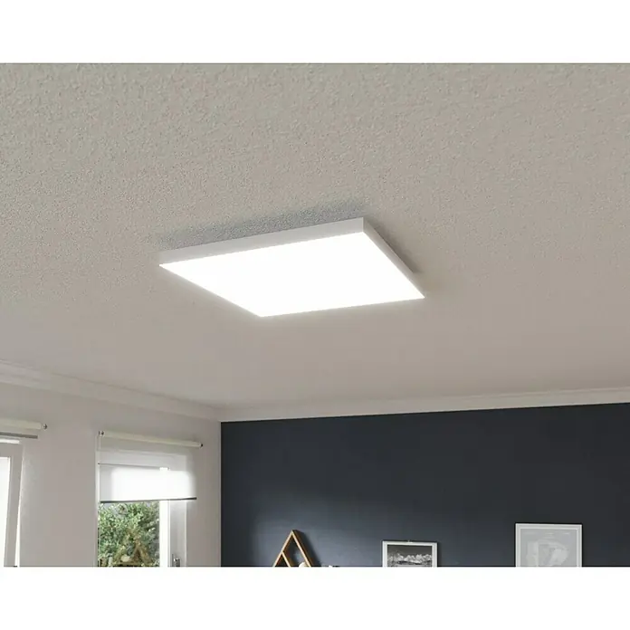 Tween Light LED-Panel Frameless - 33 W, L x B x H: 60 x 60 x 6 cm, Weiß, Mehrfarbig - Moderne LED-Deckenleuchte mit quadratischem Design für eine helle und gleichmäßige Ausleuchtung des Raumes.