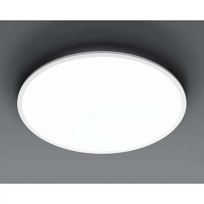 Tween Light LED-Panel rund RC-CCT-DIM - 41 W, Ø x H: 80 x 5 cm, Weiß, Mehrfarbig - Die LED-Deckenleuchte in Weiß sorgt für helle und gleichmäßige Ausleuchtung. Modernes Design passend für viele Räume.