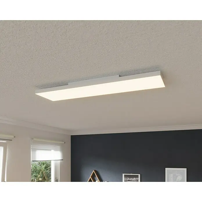 Tween Light LED-Panel Frameless - 34 W, L x B x H: 120 x 30 x 4,4 cm, Weiß, Mehrfarbig - Rechteckige Deckenleuchte mit LED-Beleuchtung für moderne Innenräume, die eine helle und gleichmäßige Ausleuchtung bietet.