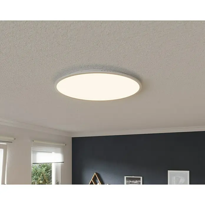 Tween Light LED-Panel rund RC-CCT-DIM - 41 W, Ø x H: 80 x 5 cm, Weiß, Mehrfarbig - Eine runde LED-Deckenleuchte mit einem schlichten Design, die ein warmes und einladendes Licht in den Raum bringt. Perfekt für modernes Interieur.