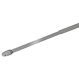 Expo Ambiente Karniša za zavjesu vitraž Simple (Duljina teleskopske šipke: 60 cm - 110 cm, Srebrna, Ukupan broj komada: 2 Kom.)