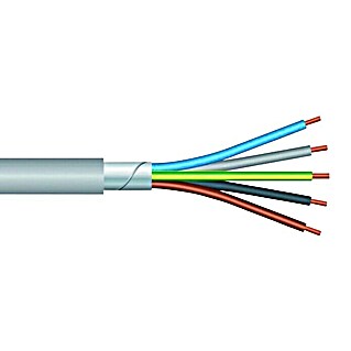 Mantelleitung geschirmt NYM(ST)-J 5x1,5 (Anzahl Adern: 5, 1,5 mm², 50 m)