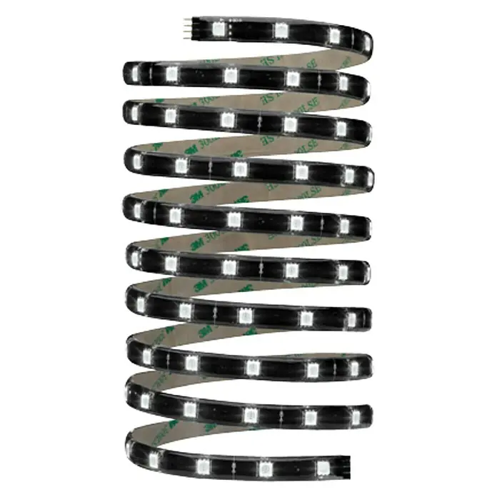 Paulmann LED-Band YourLED Basisset RGB - Länge: 3 m, Lichtfarbe: RGB, 18,8 W, 550 lm - LED-Streifen aufgerollt. Flexibler LED-Lichtstreifen mit Kleberückseite für einfache Installation, ideal für dekorative Beleuchtung im Innenbereich.
