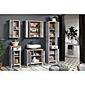 Trendteam Landside Spiegelschrank (B x H: 78 x 73 cm, Ohne Beleuchtung, Holz, Lichtgrau/Artisan Eiche) | BAUHAUS